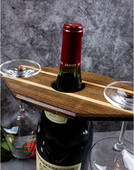 Wine Holder for 2 Glasses