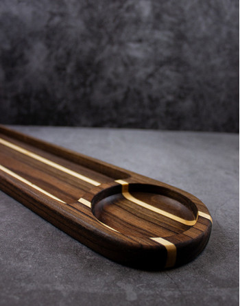 Handcrafted Walnut Serving Tray