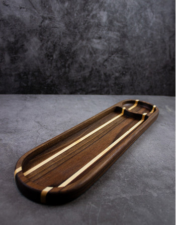 Handcrafted Walnut Serving Tray