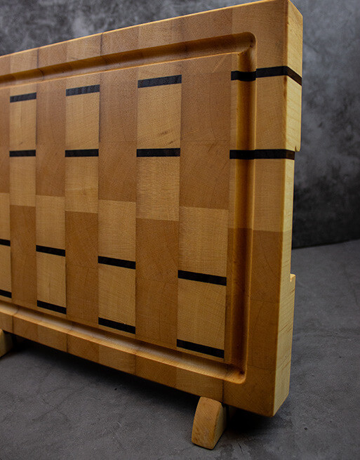 Premium End Grain Maple & Walnut Cutting Board