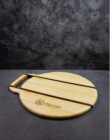 Round Maple & Walnut...
