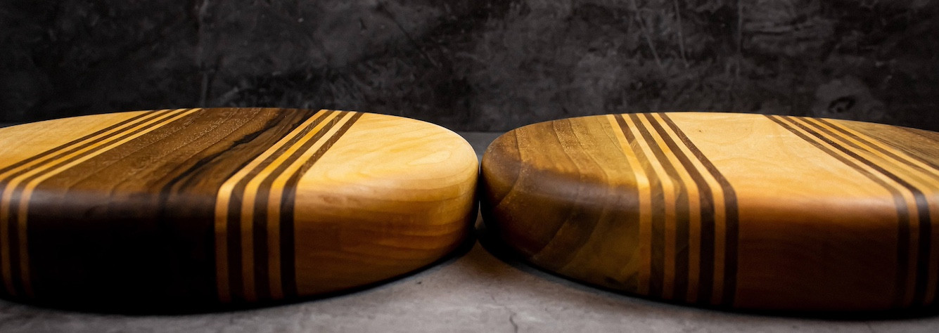 Round cutting boards